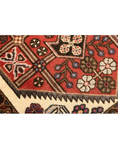 Tappeto Hamadan Persia marrone grigio 77x126