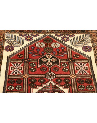 Tappeto Hamadan Persia marrone grigio 77x126
