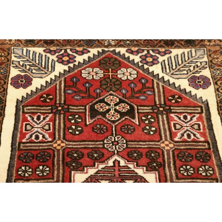 Tappeto Hamadan Persia marrone grigio 77x126