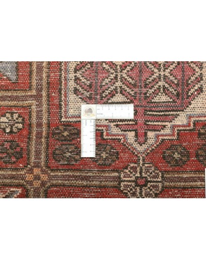 Tappeto Hamadan Persia marrone grigio 77x126