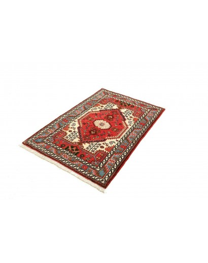 Tappeto Hamadan Persia marrone grigio 86x125