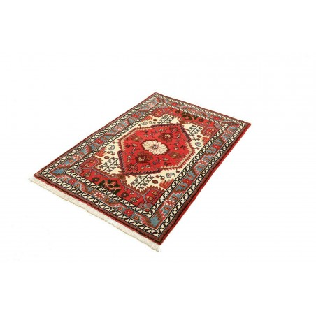 Tappeto Hamadan Persia marrone grigio 86x125