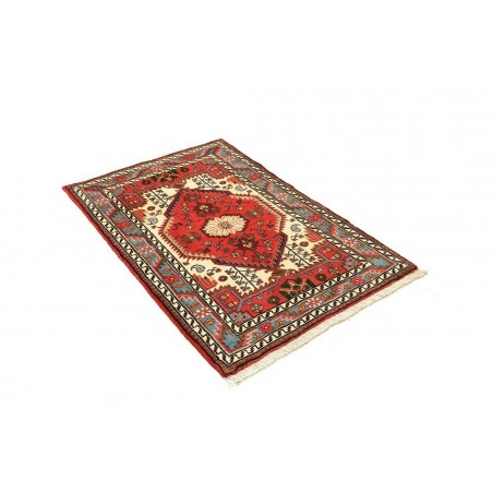 Tappeto Hamadan Persia marrone grigio 86x125