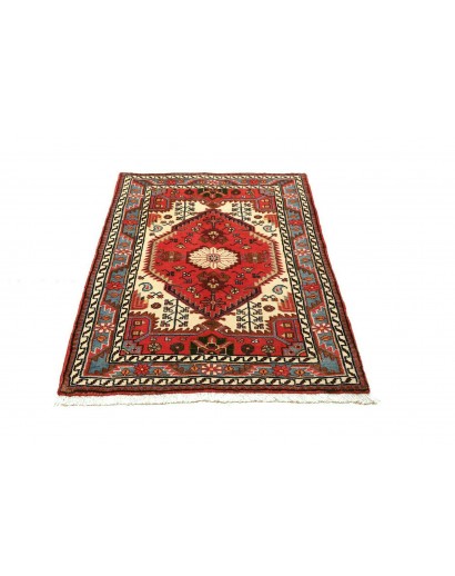 Tappeto Hamadan Persia marrone grigio 86x125