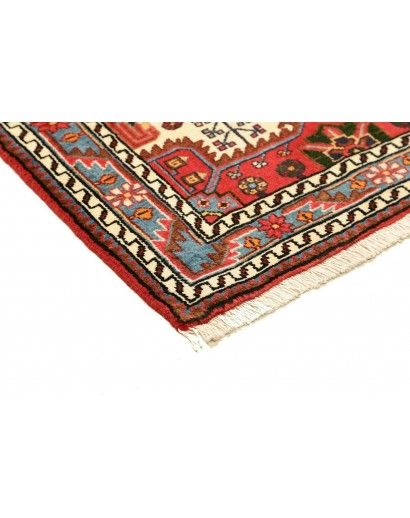 Tappeto Hamadan Persia marrone grigio 86x125