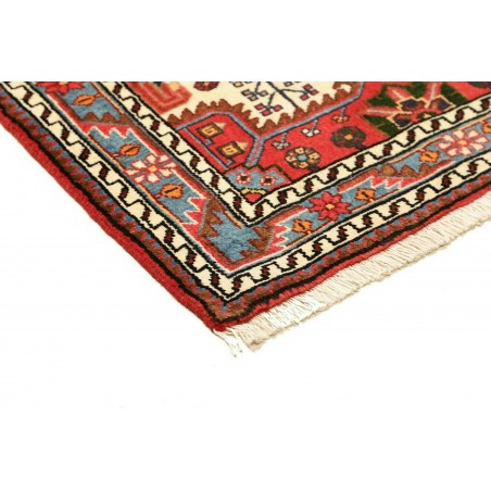 Tappeto Hamadan Persia marrone grigio 86x125