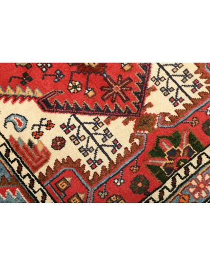 Tappeto Hamadan Persia marrone grigio 86x125