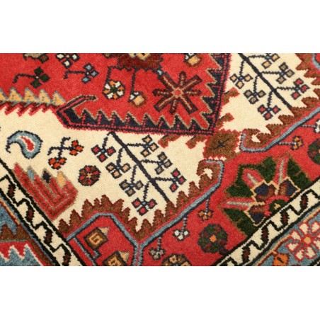 Tappeto Hamadan Persia marrone grigio 86x125