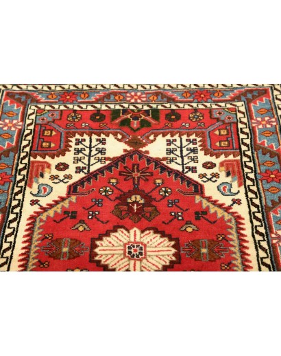 Tappeto Hamadan Persia marrone grigio 86x125