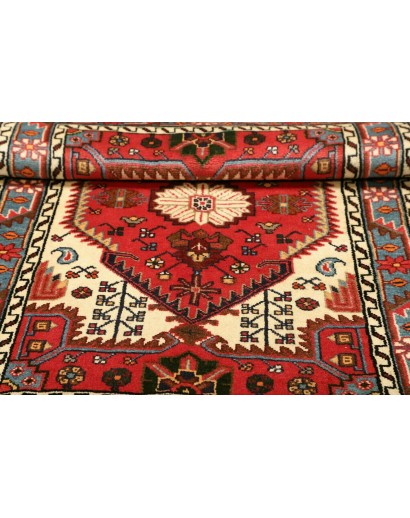 Tappeto Hamadan Persia marrone grigio 86x125