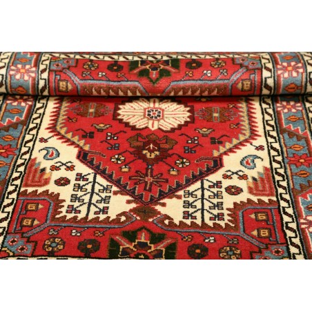 Tappeto Hamadan Persia marrone grigio 86x125