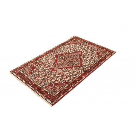 Tappeto Hamadan Persia marrone giallo 83x142