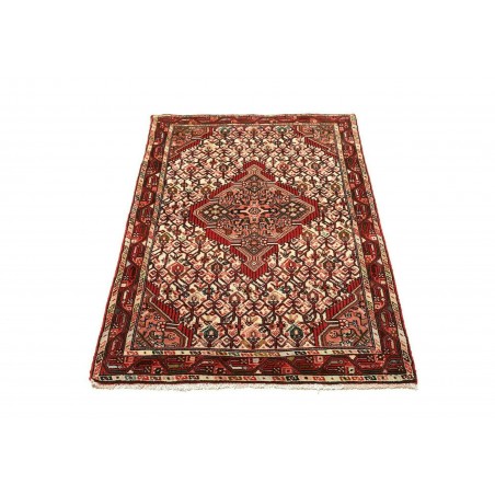 Tappeto Hamadan Persia marrone giallo 83x142