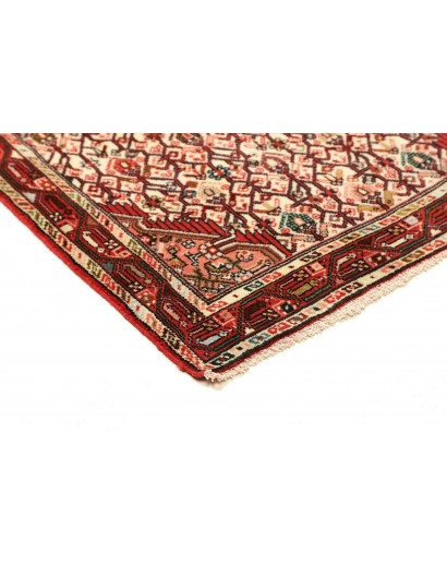 Tappeto Hamadan Persia marrone giallo 83x142
