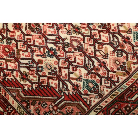 Tappeto Hamadan Persia marrone giallo 83x142