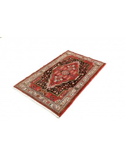 Tappeto Hamadan Persia marrone grigio 85x136