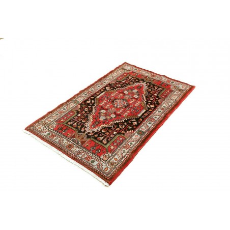 Tappeto Hamadan Persia marrone grigio 85x136
