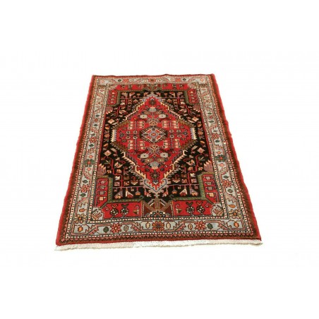 Tappeto Hamadan Persia marrone grigio 85x136