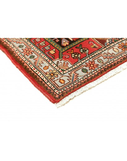 Tappeto Hamadan Persia marrone grigio 85x136