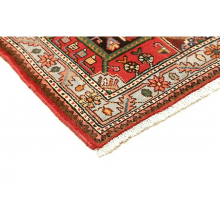 Tappeto Hamadan Persia marrone grigio 85x136