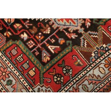Tappeto Hamadan Persia marrone grigio 85x136