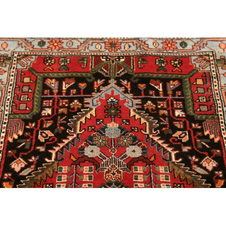 Tappeto Hamadan Persia marrone grigio 85x136