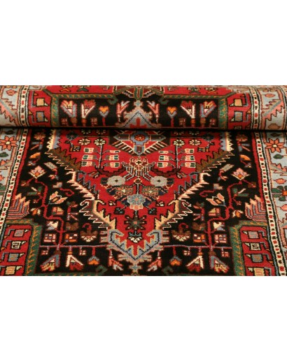 Tappeto Hamadan Persia marrone grigio 85x136