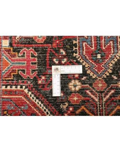 Tappeto Hamadan Persia marrone grigio 85x136