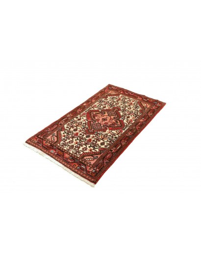 Tappeto Hamadan Persia marrone rosso 71x122