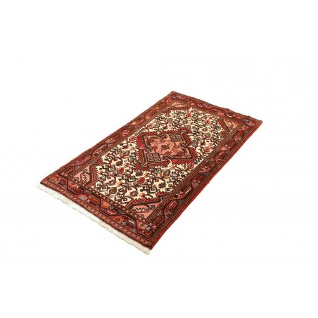 Tappeto Hamadan Persia marrone rosso 71x122