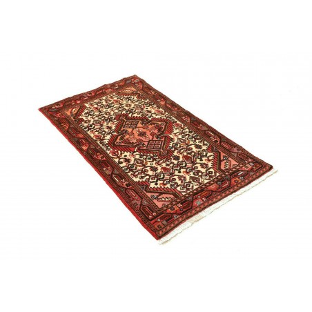 Tappeto Hamadan Persia marrone rosso 71x122
