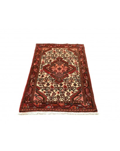 Tappeto Hamadan Persia marrone rosso 71x122