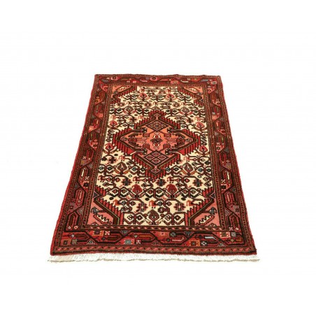 Tappeto Hamadan Persia marrone rosso 71x122