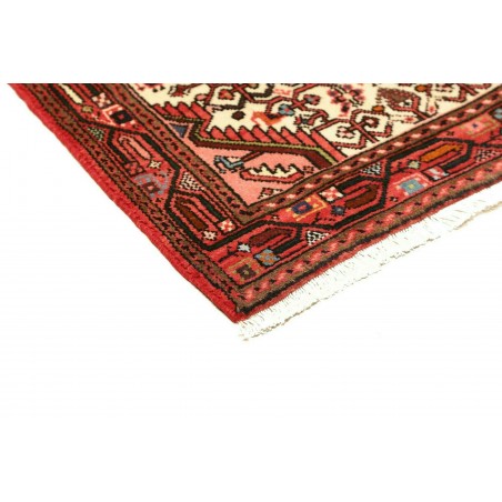 Tappeto Hamadan Persia marrone rosso 71x122