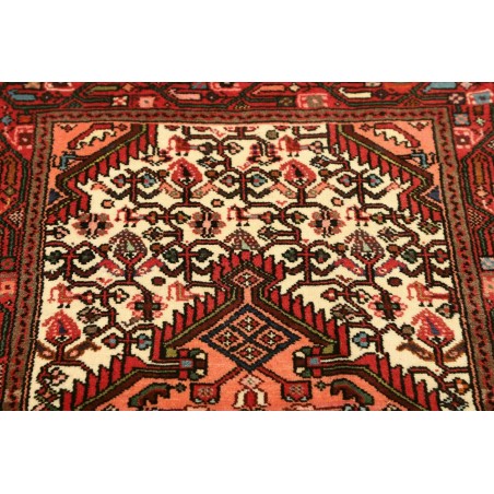 Tappeto Hamadan Persia marrone rosso 71x122