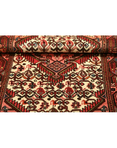 Tappeto Hamadan Persia marrone rosso 71x122