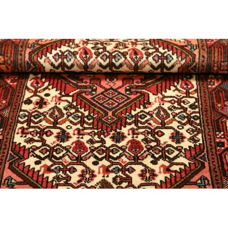 Tappeto Hamadan Persia marrone rosso 71x122