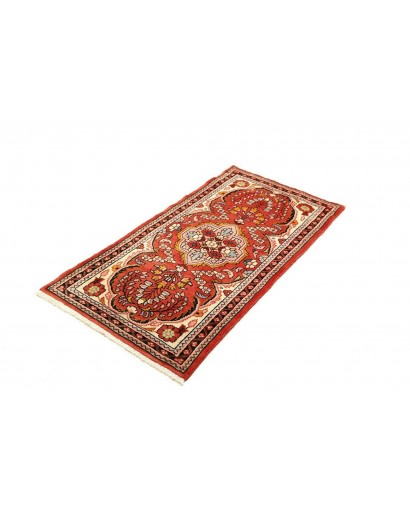 Tappeto Hamadan Persia marrone grigio 72x138