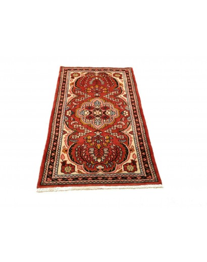 Tappeto Hamadan Persia marrone grigio 72x138