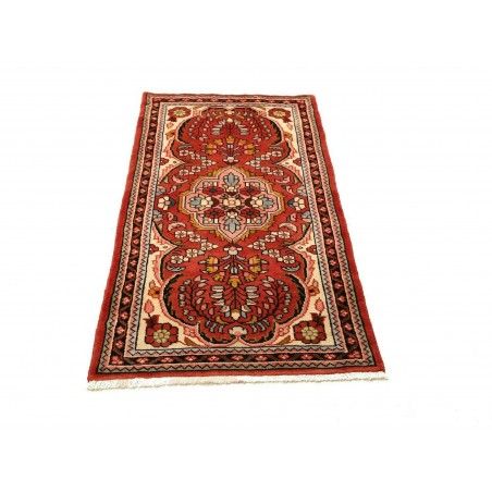 Tappeto Hamadan Persia marrone grigio 72x138