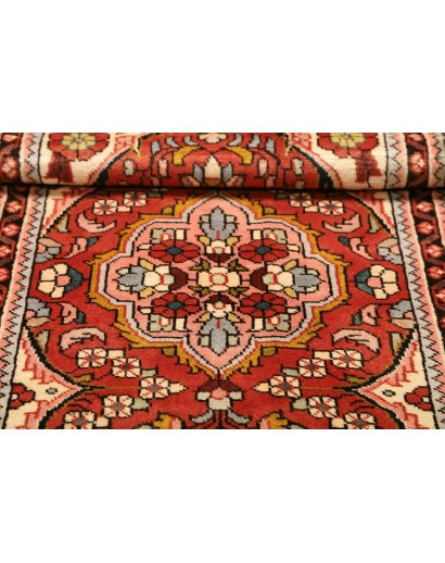 Tappeto Hamadan Persia marrone grigio 72x138