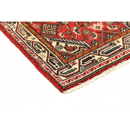 Tappeto Hamadan Persia marrone giallo 78x134
