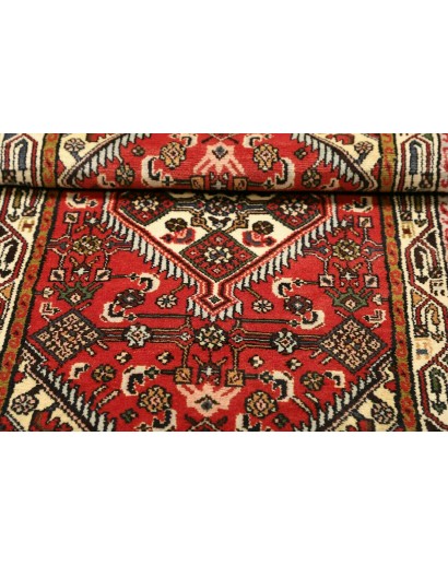 Tappeto Hamadan Persia marrone giallo 78x134