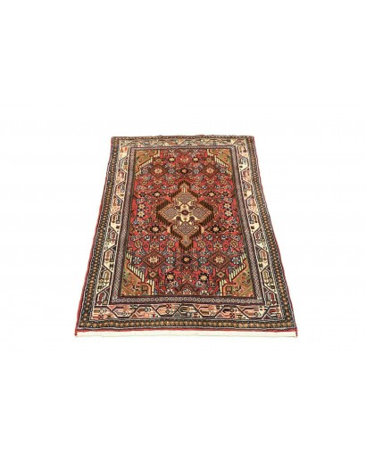 Tappeto Hamadan Persia azzurro grigio 78x122