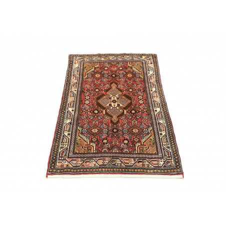 Tappeto Hamadan Persia azzurro grigio 78x122