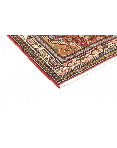 Tappeto Hamadan Persia azzurro grigio 78x122