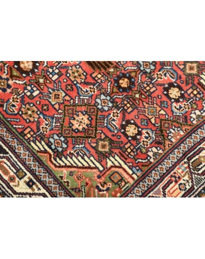 Tappeto Hamadan Persia azzurro grigio 78x122
