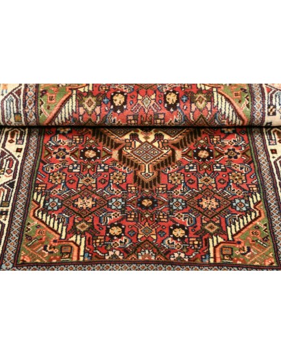 Tappeto Hamadan Persia azzurro grigio 78x122