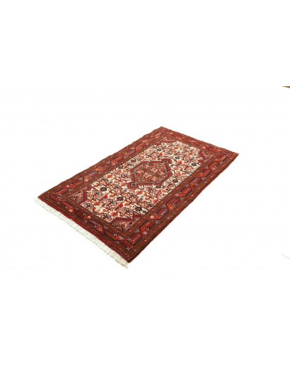 Tappeto Hamadan Persia marrone giallo 72x132