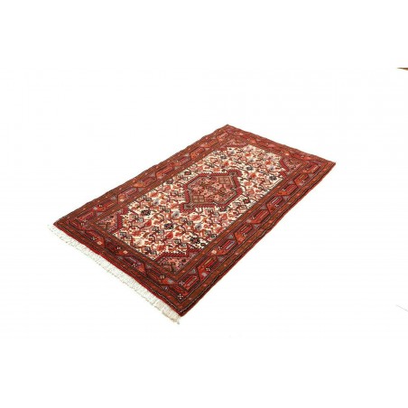 Tappeto Hamadan Persia marrone giallo 72x132